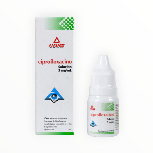 Ciprofloxacino Gotas